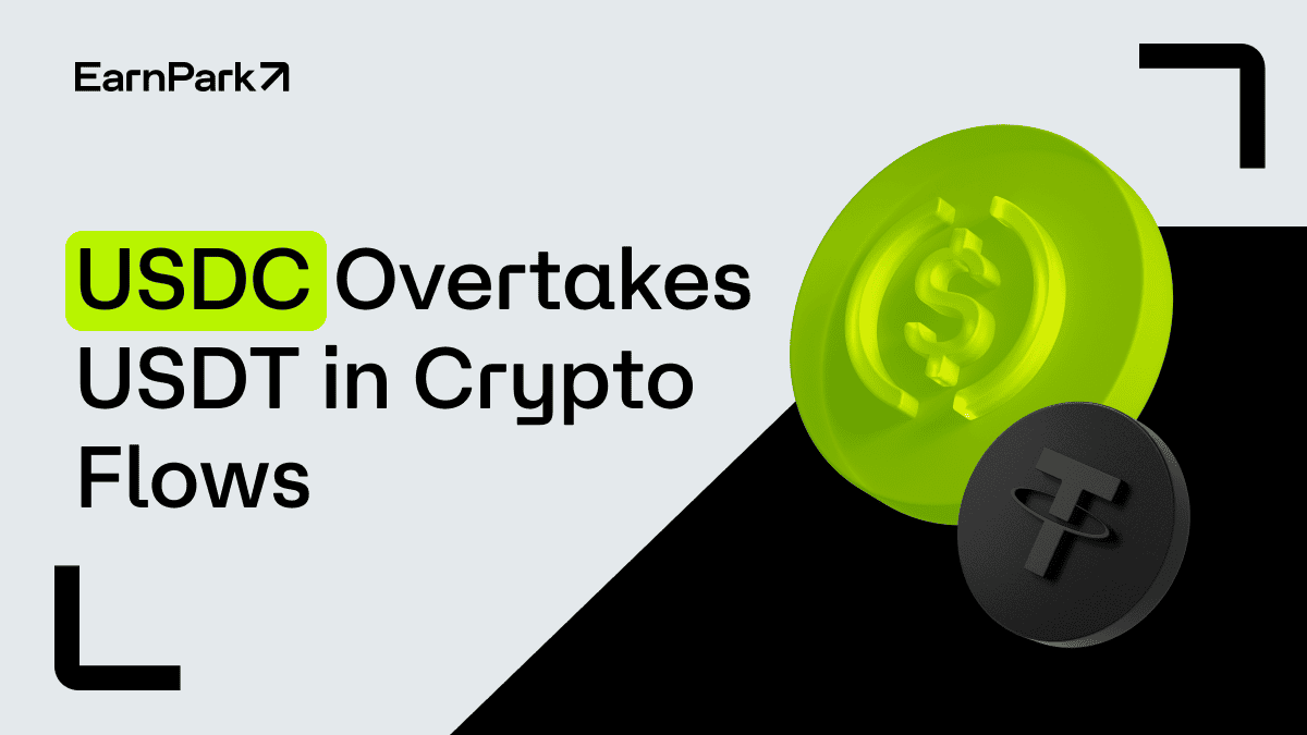 USDC Overtakes USDT in Crypto Flows