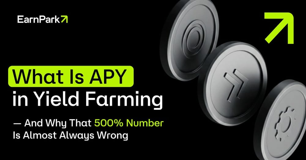 What Is APY in Yield Farming — And Why That 500% Number Is Almost Always Wrong